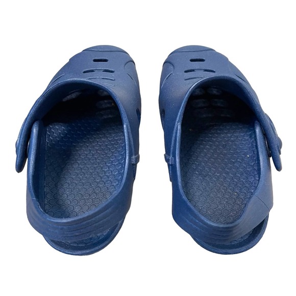 Okabashi Carter Sandal Navy Kids size 7 Slip on Clog Style Summer Outdoor - Picture 3 of 7